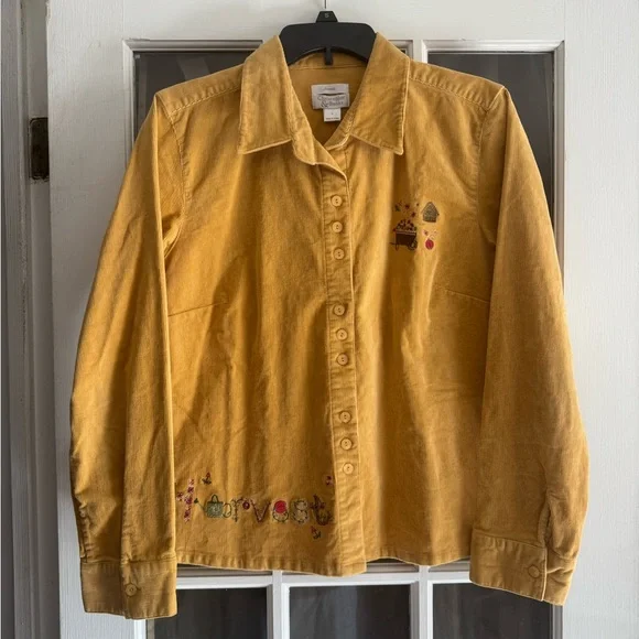 Harvest Embroidered Women's Top - Picture 2 of 16